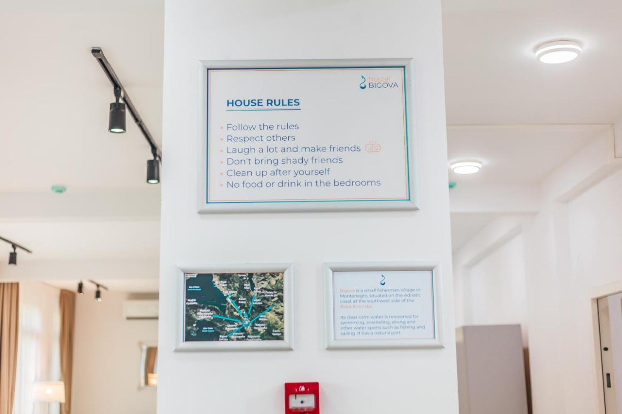 Hostel Bigova 科托尔 外观 照片